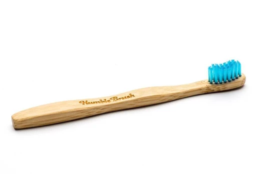 Humble brush dantų šepetėlis Mėlynas