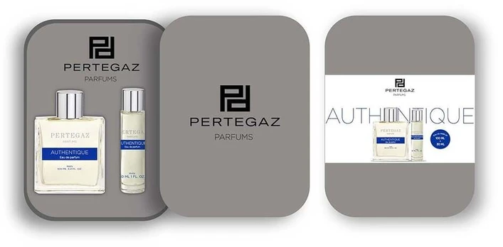 PERTEGAZ AUTHENTIQUE 100 EDT+ 30 METAI