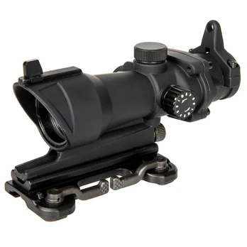 JJ Airsoft ACOG QD 4x32 IR Black Optinis taikiklis
