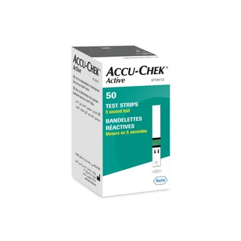 ACCU-CHEK diagnostinės juostelės ACTIVE N50