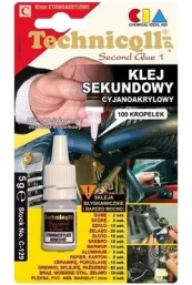 Sekundiniai klijai Techniqll C-129, 5 g kaina