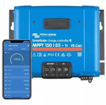VICTRON ENERGY ĮKROVIMO REGULIATORIUS SMART 150V/85A-TR CAN BLUETOOTH