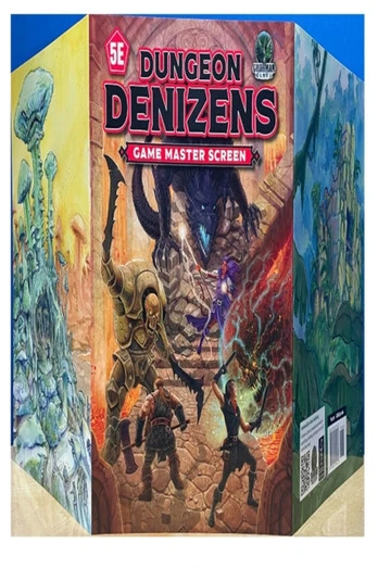 Dungeon Denizens 5E Game Master Screen