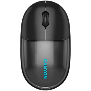 CANYON mouse OnClick 24 BT / Wireless Transparent / Black