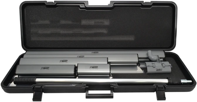 AW-Tools AWTOOLS ALIUMININIS GLAISTYMO MENTELIŲ RINKINYS 7 vnt. LAGAMINE
