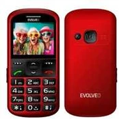 EVOLVEO EasyPhone XS, mobilní telefon pro seniory, raudona