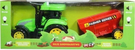 Swede Traktor su mašina lenkišku garso moduliu