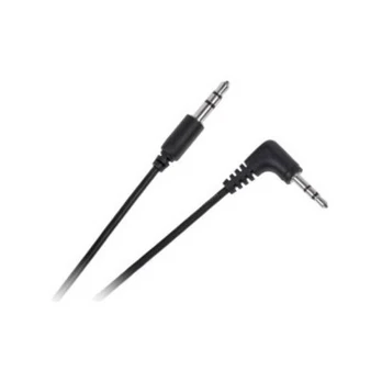 Laidas kabelis Cabletech 3.5mm Jack kištukas - 2.5mm Jack kištukas kampu 0.5m