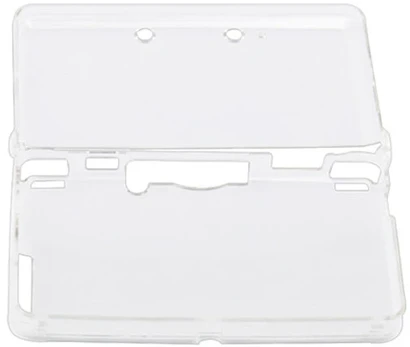 Iris Crystal Case dėklas, kietas šarvas, apsauginis dangtelis konsolei 3ds