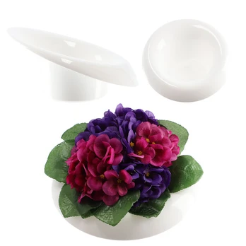 Vazono dangtis Ikebana Baltas 9 cm