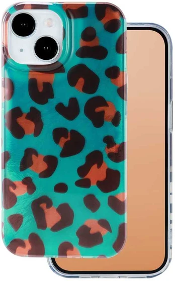 Dėklas Animal Print case for iPhone 13 6,1' Crazy Cheetah
