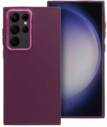 Dėklas Oem FRAME Case for SAMSUNG S23 Ultra violetinė