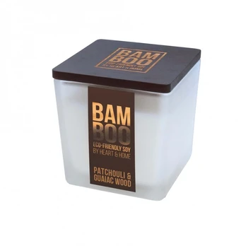 BAMBOO PATCHOULI & GUAIAC WOOD aromatinė žvakė, 80 g