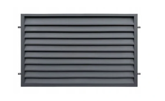 Dekoratyvinės tvoros segmentas POLBRAM Adele, cinkuotas, antracito sp., 1200 x 2000 mm
