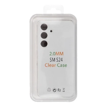 Dėklas Clear 2mm Samsung S926 S24 Plus skaidrus