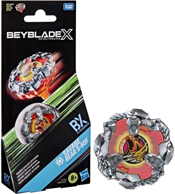 Hasbro Beyblade X | Savage Bear 5-60F BX Booster Pack Set