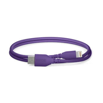 RODE SC21 - Kabelis USB-C - Lightning 30cm Violetinė