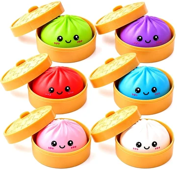 Antistresinis žaislas Squishy Koldūnas Dumplings, 8 cm
