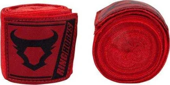 Bintai boksui Ringhorns Charger, 4 m - Raudona