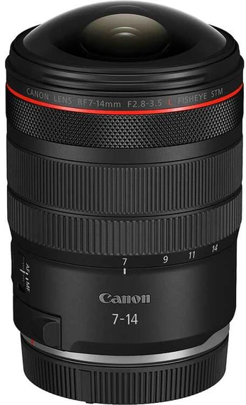 Objektyvas Canon RF 7-14mm F2.8-3.5L Fisheye STM