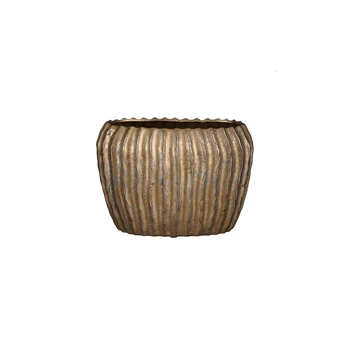 Gėlių vazonas Mica 1133955, keramika, rudas
