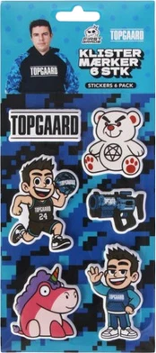 Firstgrade - Niki Topgaard Stickers 6 pcs (26-NT-STICKERS)
