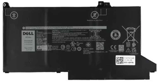 Dell Baterija, 42WHR, 3 Cell,