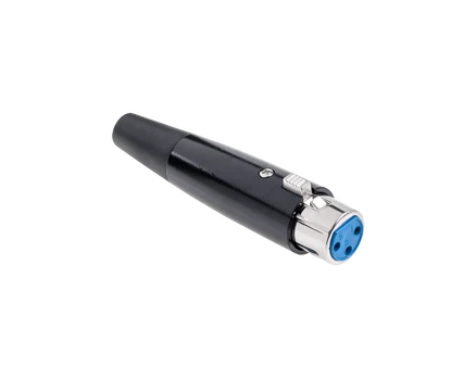 Mikrofono jungtis juoda ck3544