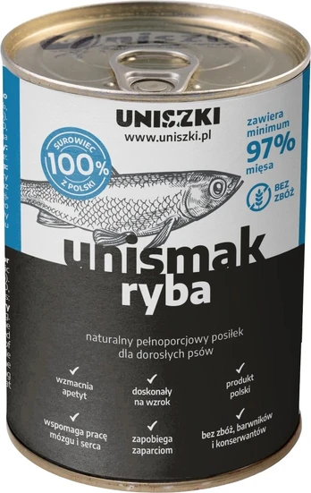 UNISZKI Unismak Ryba 400g