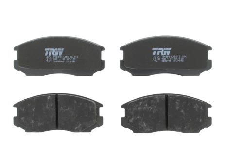 TRW GDB3046 Brake pad set