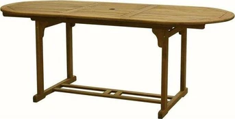 Išskleidžiamas stalas Circleflex by Fieldmann, rudas