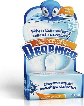 Dažai dantų plokštelėms Dropingo Skysti, 10 ml