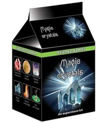 Mini cheminis rinkinys magiški kristalai