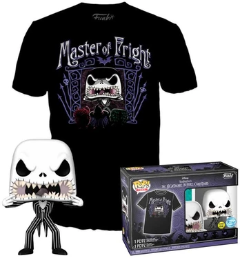 Funko Set figure POP & Tee Nightmare Before Christmas Jack Skellington Exclusive