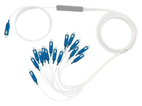 Qoltec Splitter 1x16 | SC/PC - SC/PC | G.657A | Singlemode | 0.9 mm