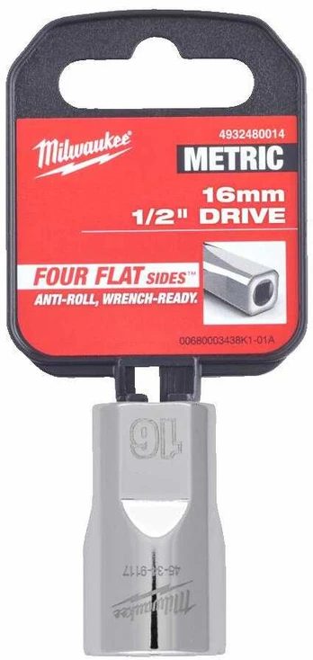 MILWAUKEE NASADKA 1/2" KRÓTKA 16mm