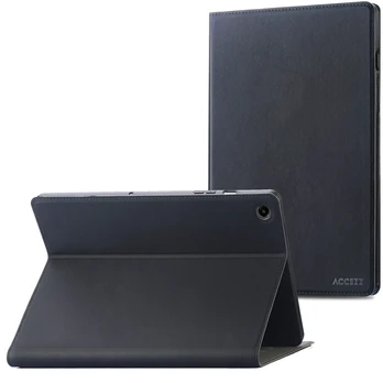 Accezz Classic atverčiamas dėklas, skirtas Samsung Galaxy Tab A9 Plus – juodas