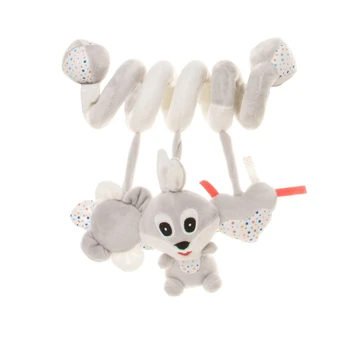 Žaislinė spiralė vežimėliui 4Baby Kiškis R07