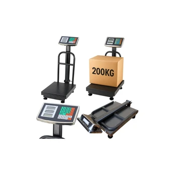Lean LCD Electronic Scale Platform Warehouse Accuracy iki 20g 200kg