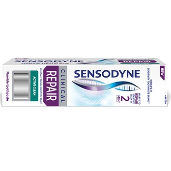 Dantų pasta SENSODYNE CLINICAL REPAIR ACTIVE CLEAN, 75 ml