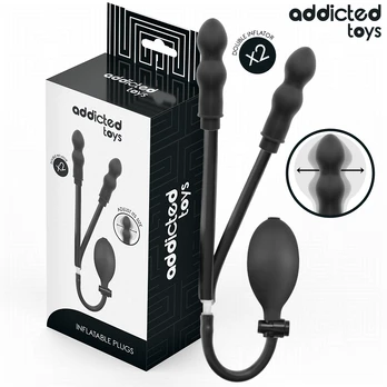 ADDICTED TOYS - INFLATABLE DOUBLE BUTT PLUG MODEL 1