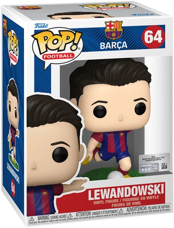 FUNKO POP! Vinilinė figūrėlė: Barcelona - Robert Lewandowski
