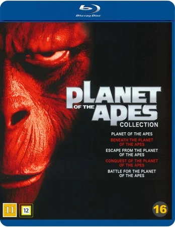 Beždžionių planetos kolekcija (5 diskų) („Blu-Ray“)
