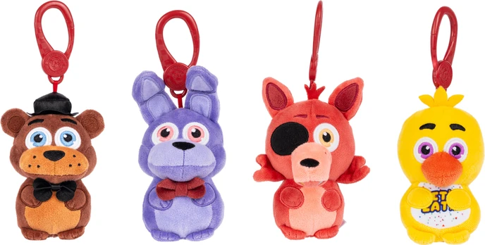Fnaf Five Nights at Freddy's - Clip-On Plush Assorted (FNF0026)