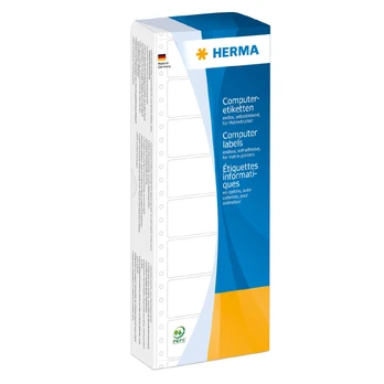 HERMA Computeretiketten gelb 88,9x35,7 mm Papier 2000 St.