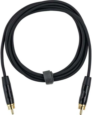 Fuj:tech RCA uros – RCA uros audiokaapeli, 10 m, musta
