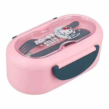 PALADONE Hello Kitty pietų dėžutė su stalo įrankiais