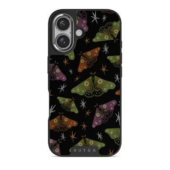 Secret Visitors - iPhone 16 Case, Elite Dark (MagSafe) / Silver