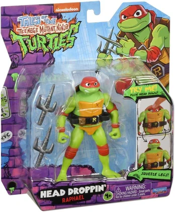 TMNT figūrėlė Head Dropping Raphael, 83307
