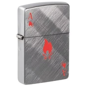 Žiebtuvėlis Zippo 48451 Ace Design, sidabro kaina